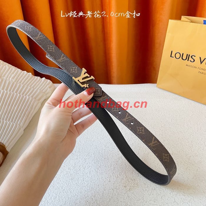Louis Vuitton Belt 20MM LVB00059 Louis Vuitton Belt 20MM LVB00059